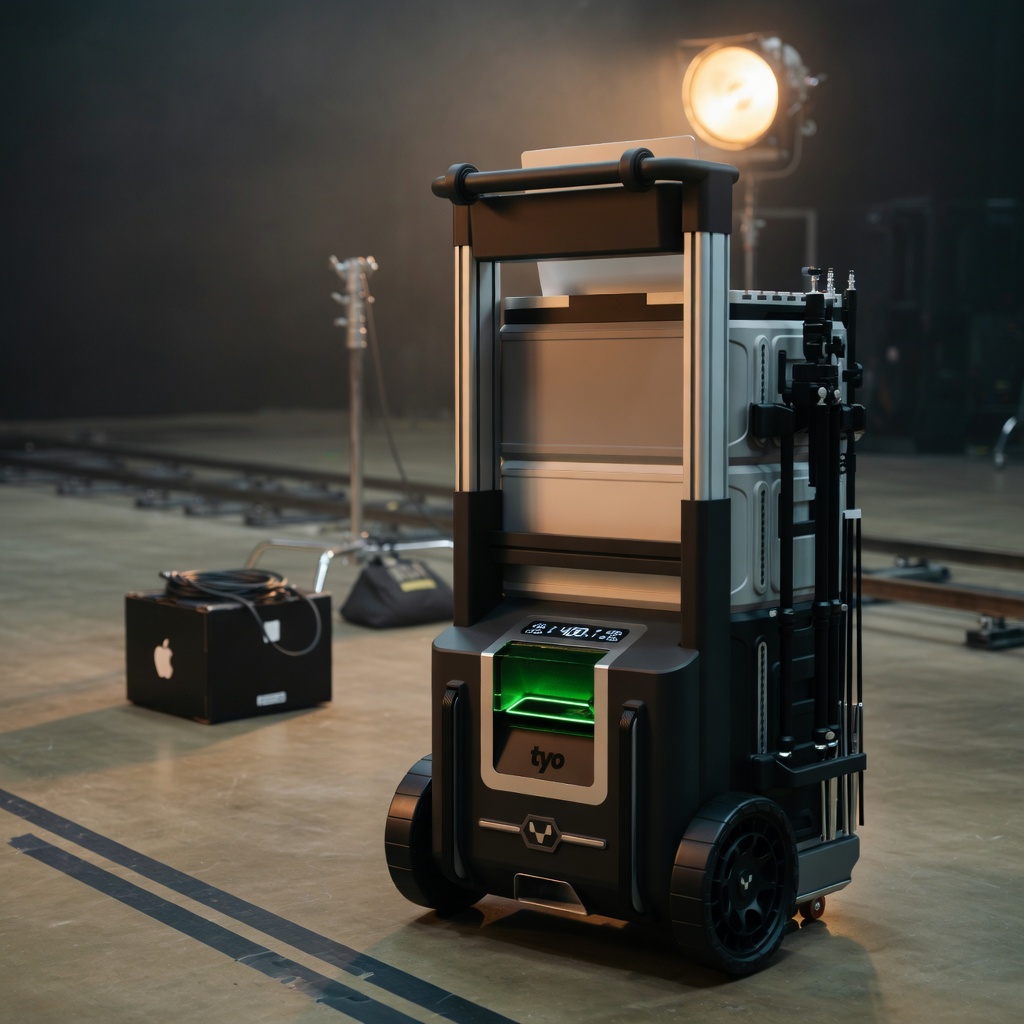The Tyo modular worksystem on set
